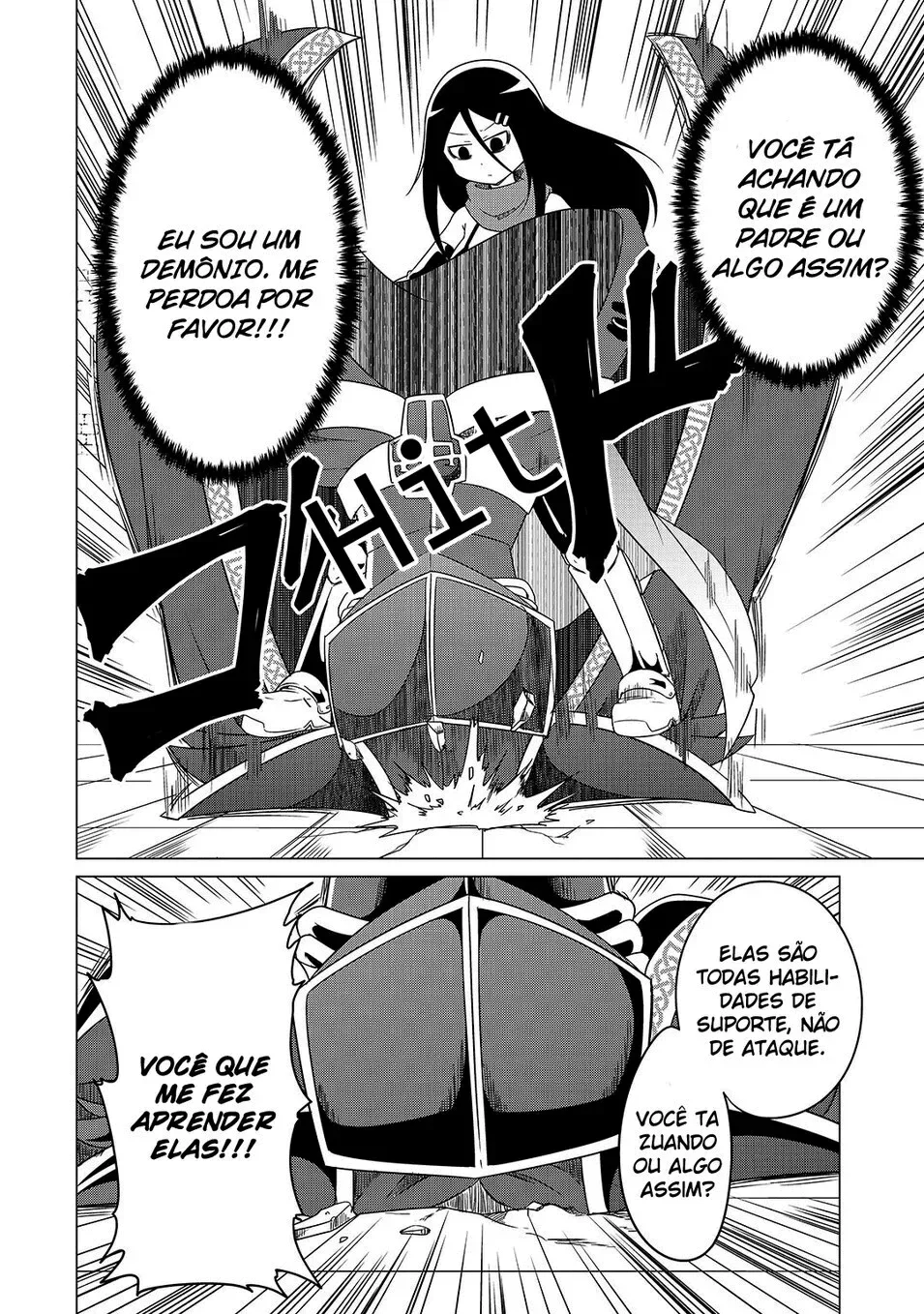 A HeroÃ­na Suicida e o DemÃ´nio Enredado! capitulo 3 pagina 12