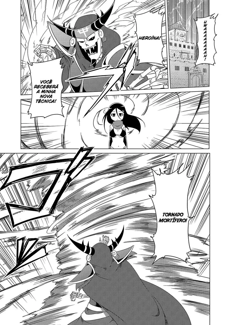 A HeroÃ­na Suicida e o DemÃ´nio Enredado! capitulo 3 pagina 3