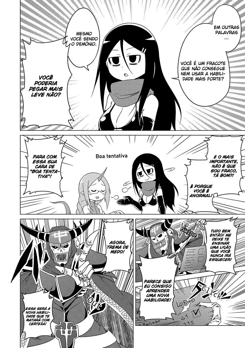 A HeroÃ­na Suicida e o DemÃ´nio Enredado! capitulo 3 pagina 8