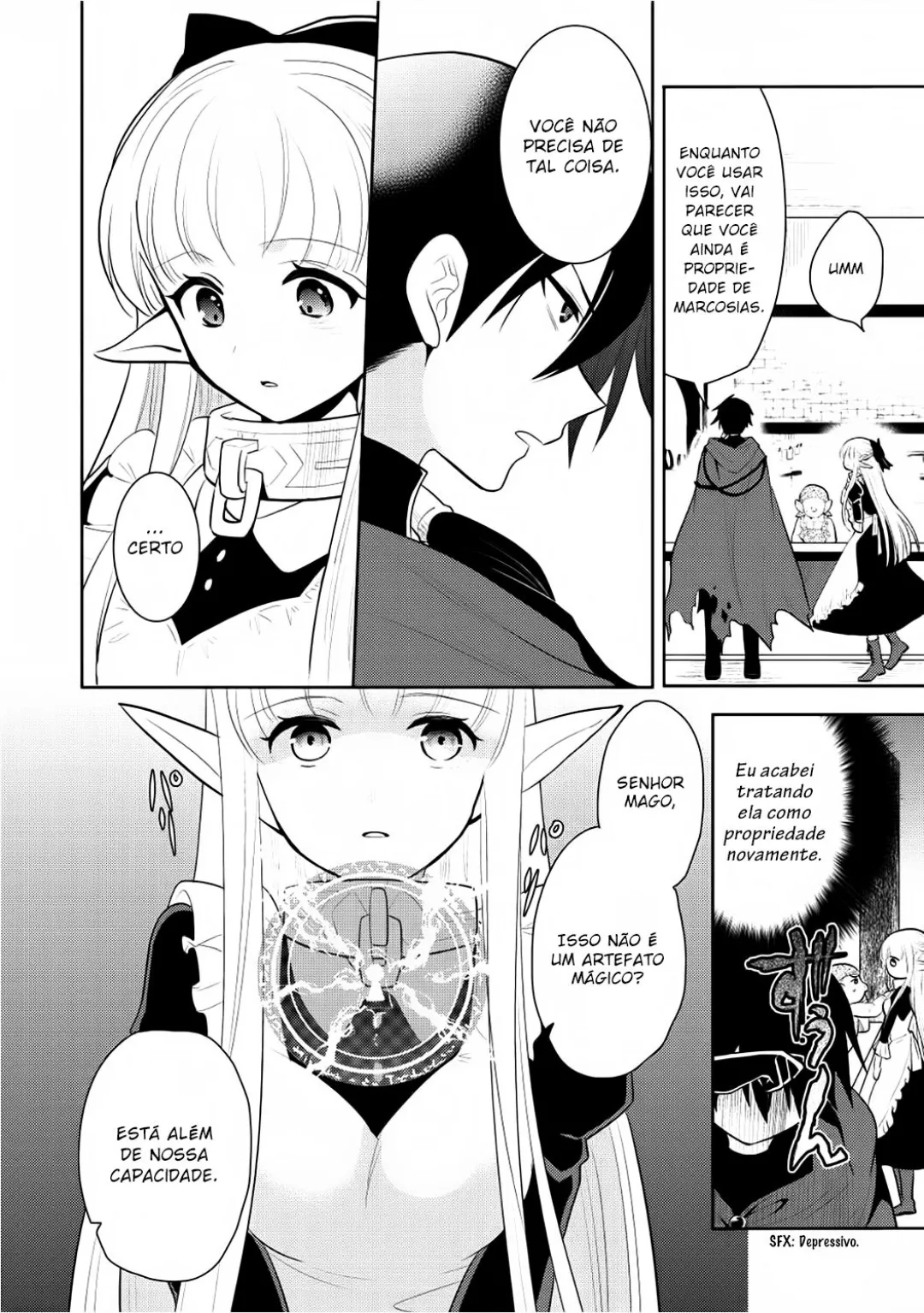O Mago Malvado e a Elfa Escrava: Um Amor Implacável capitulo 4 pagina 13