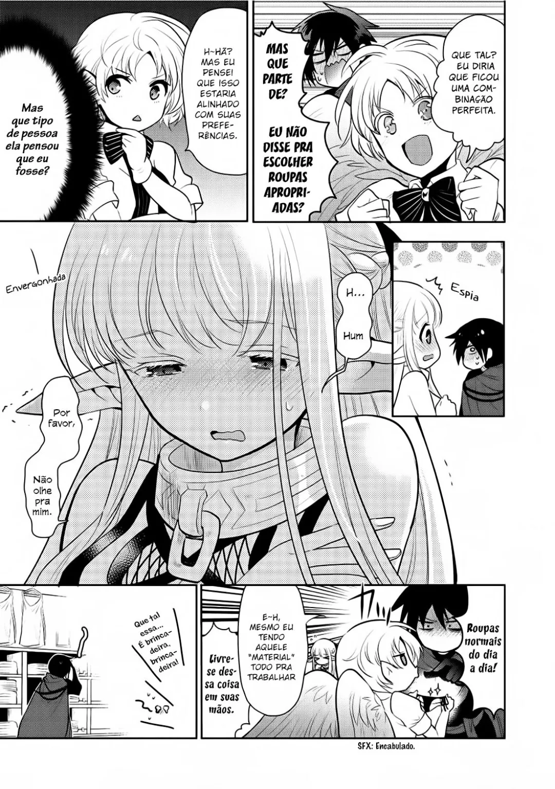 O Mago Malvado e a Elfa Escrava: Um Amor Implacável capitulo 4 pagina 8