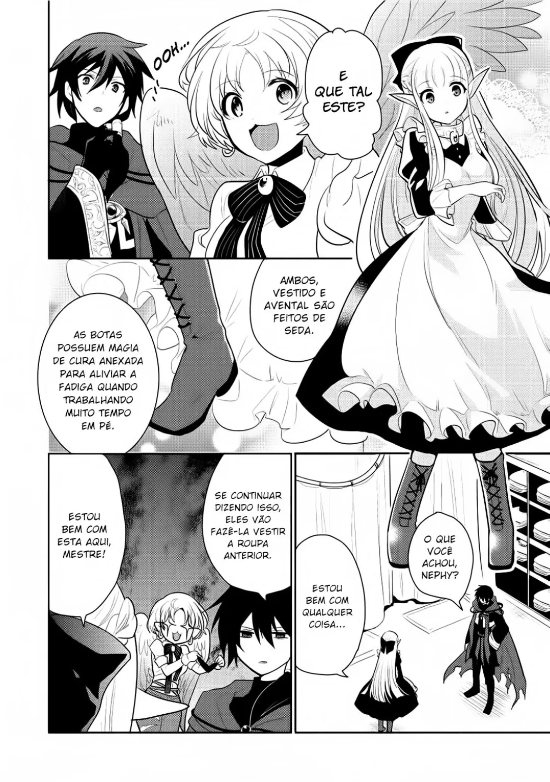 O Mago Malvado e a Elfa Escrava: Um Amor Implacável capitulo 4 pagina 9