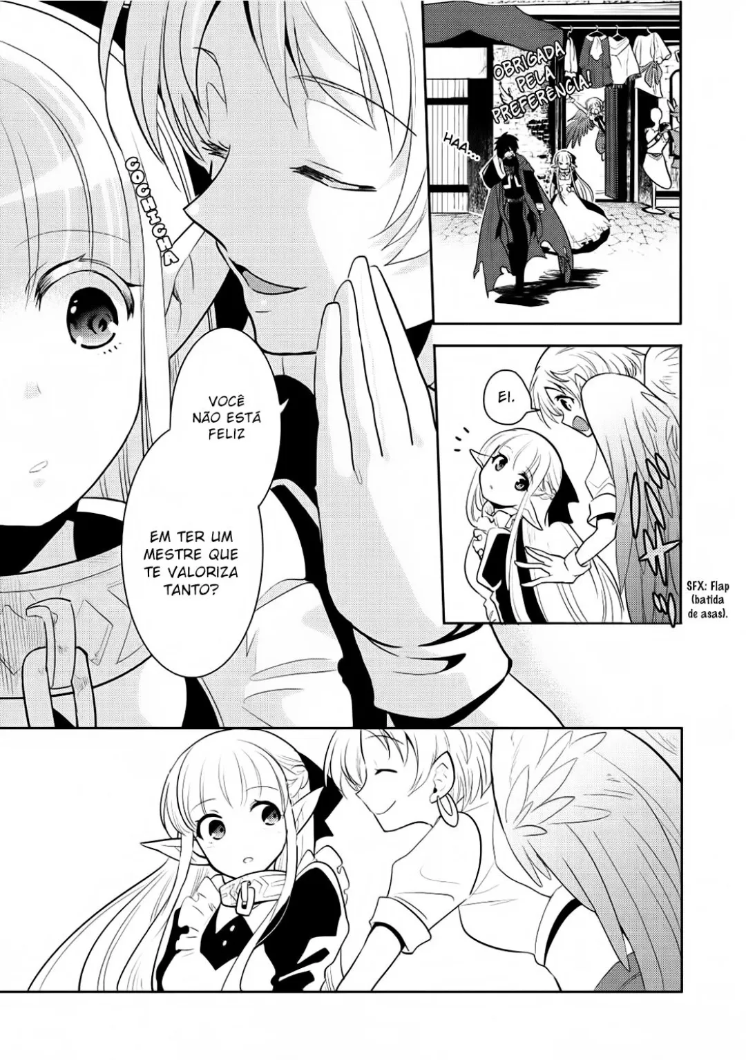 O Mago Malvado e a Elfa Escrava: Um Amor Implacável capitulo 4 pagina 10