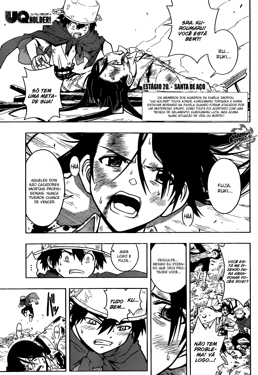UQ Holder: O Aprendiz da Magia! capitulo 20 pagina 2