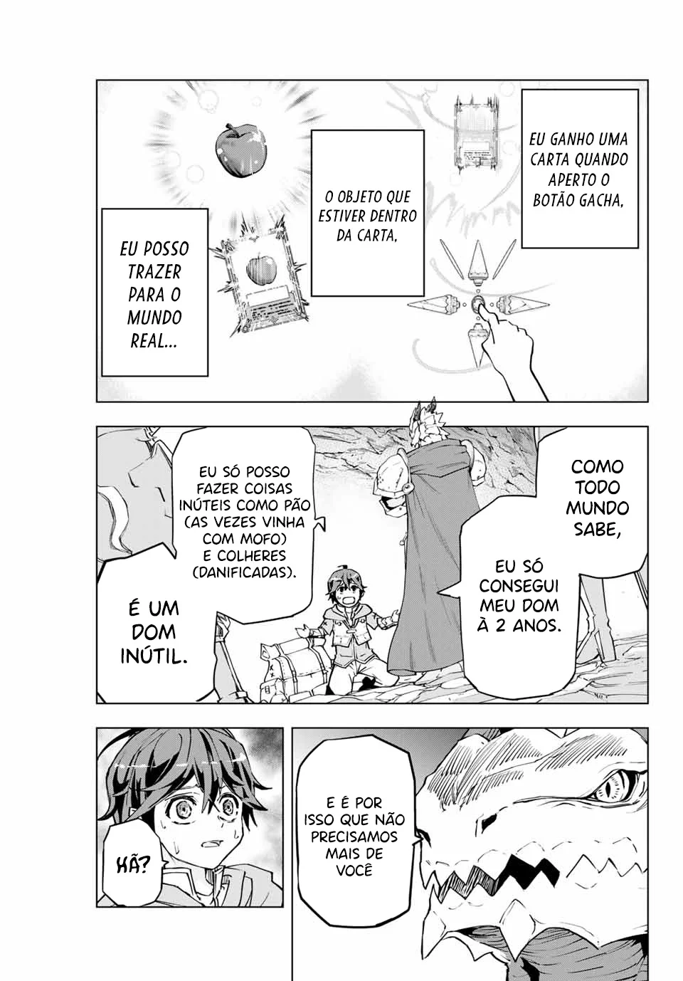 Meu Presente de Nível 9999 de Gacha Ilimitado capitulo 1 pagina 14