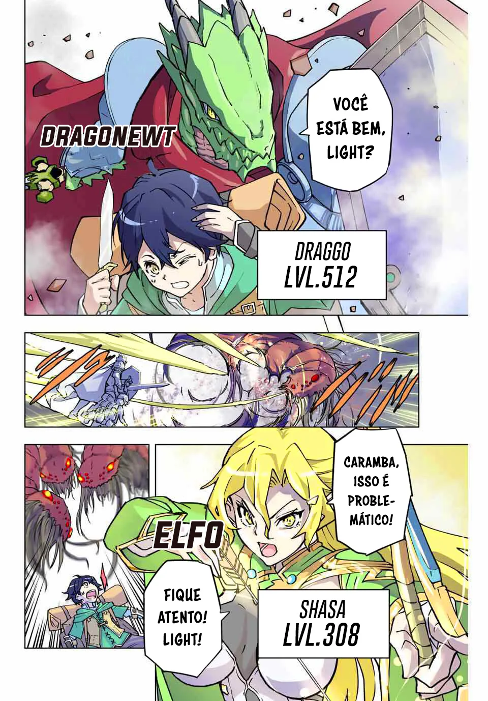 Meu Presente de Nível 9999 de Gacha Ilimitado capitulo 1 pagina 3