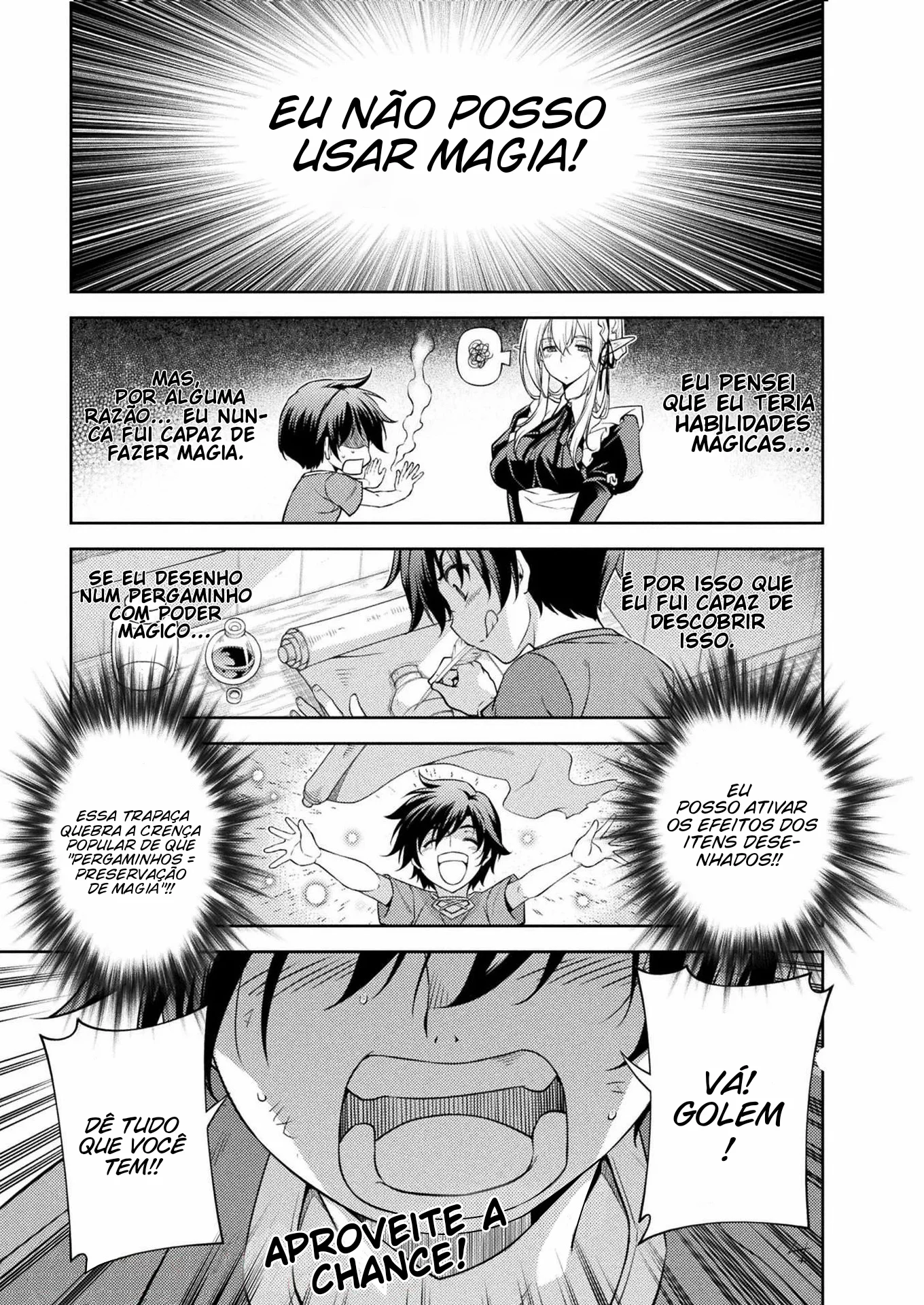 O Mangaka Mais Poderoso do Mundo Desenha seu Caminho para o Isekai! capitulo 8 pagina 20