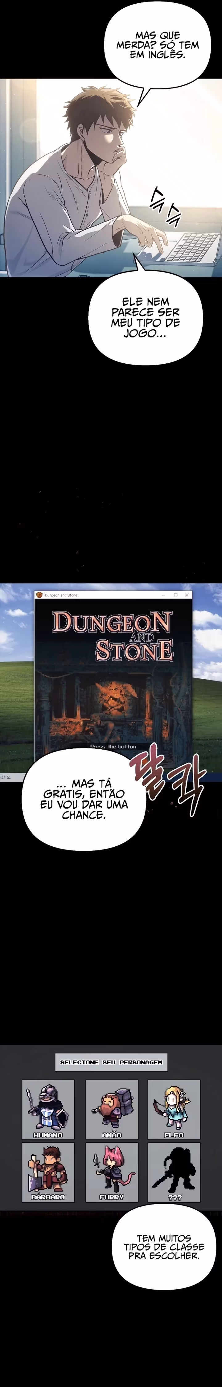 Sobrevivendo no Jogo como um Bárbaro capitulo 1 pagina 6