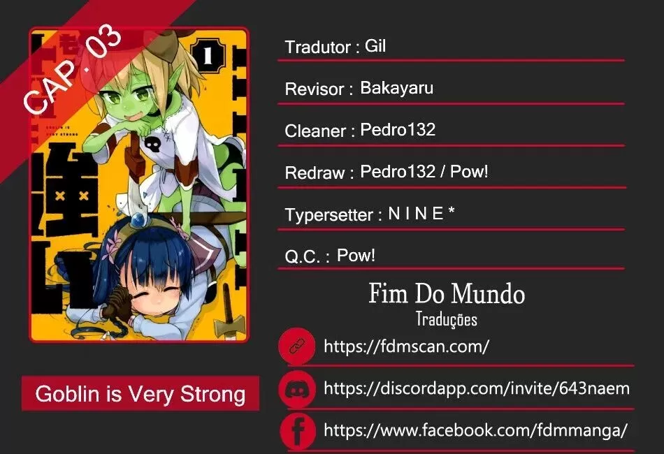 A Goblinha JÃ¡ EstÃ¡ Muito Forte capitulo 3 pagina 1