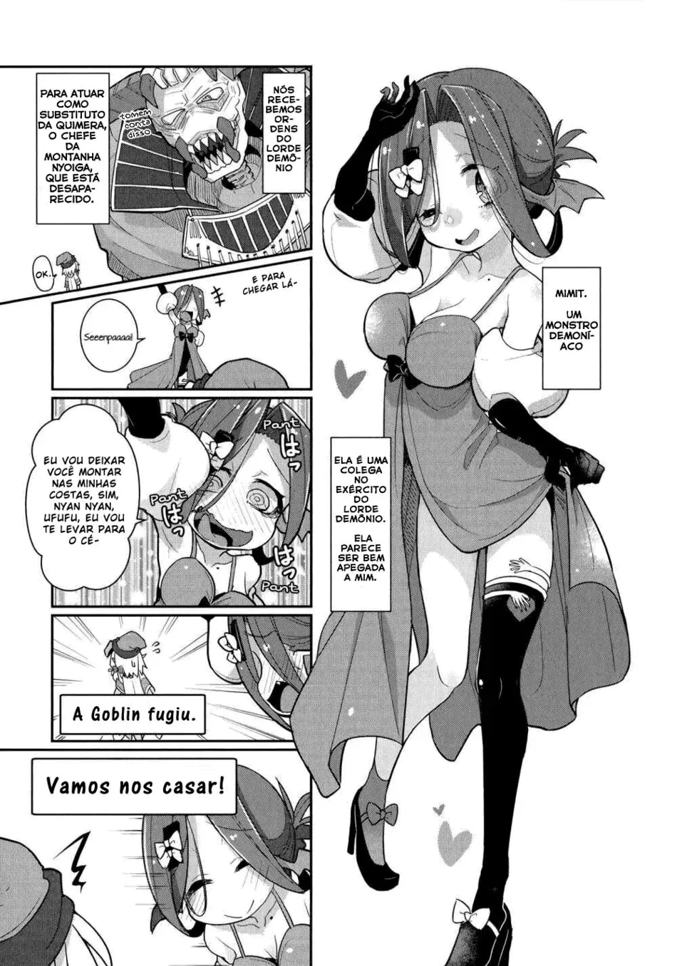 A Goblinha JÃ¡ EstÃ¡ Muito Forte capitulo 3 pagina 4