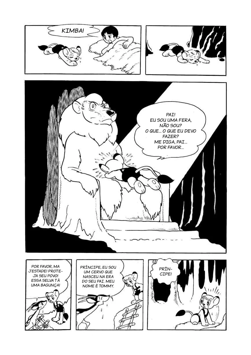 Kimba, o LeÃ£o Branco: Imperador da Selva capitulo 5 pagina 13