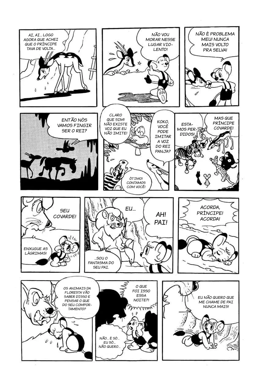 Kimba, o LeÃ£o Branco: Imperador da Selva capitulo 5 pagina 14