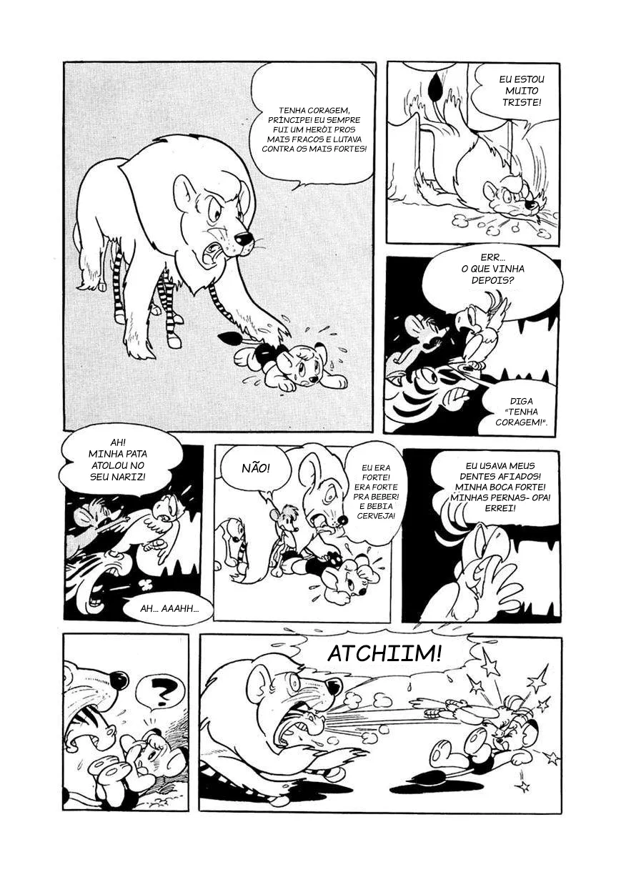 Kimba, o LeÃ£o Branco: Imperador da Selva capitulo 5 pagina 15
