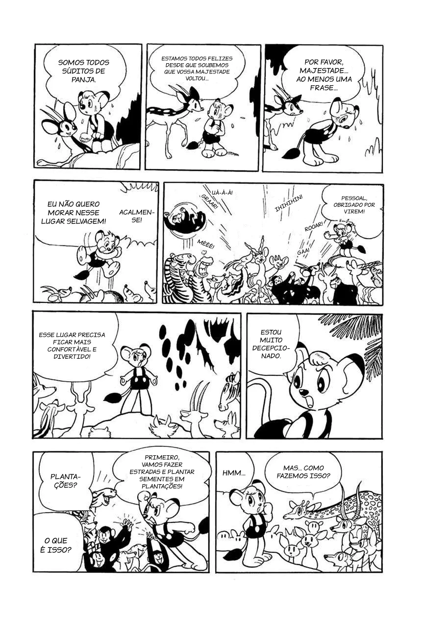 Kimba, o LeÃ£o Branco: Imperador da Selva capitulo 5 pagina 18