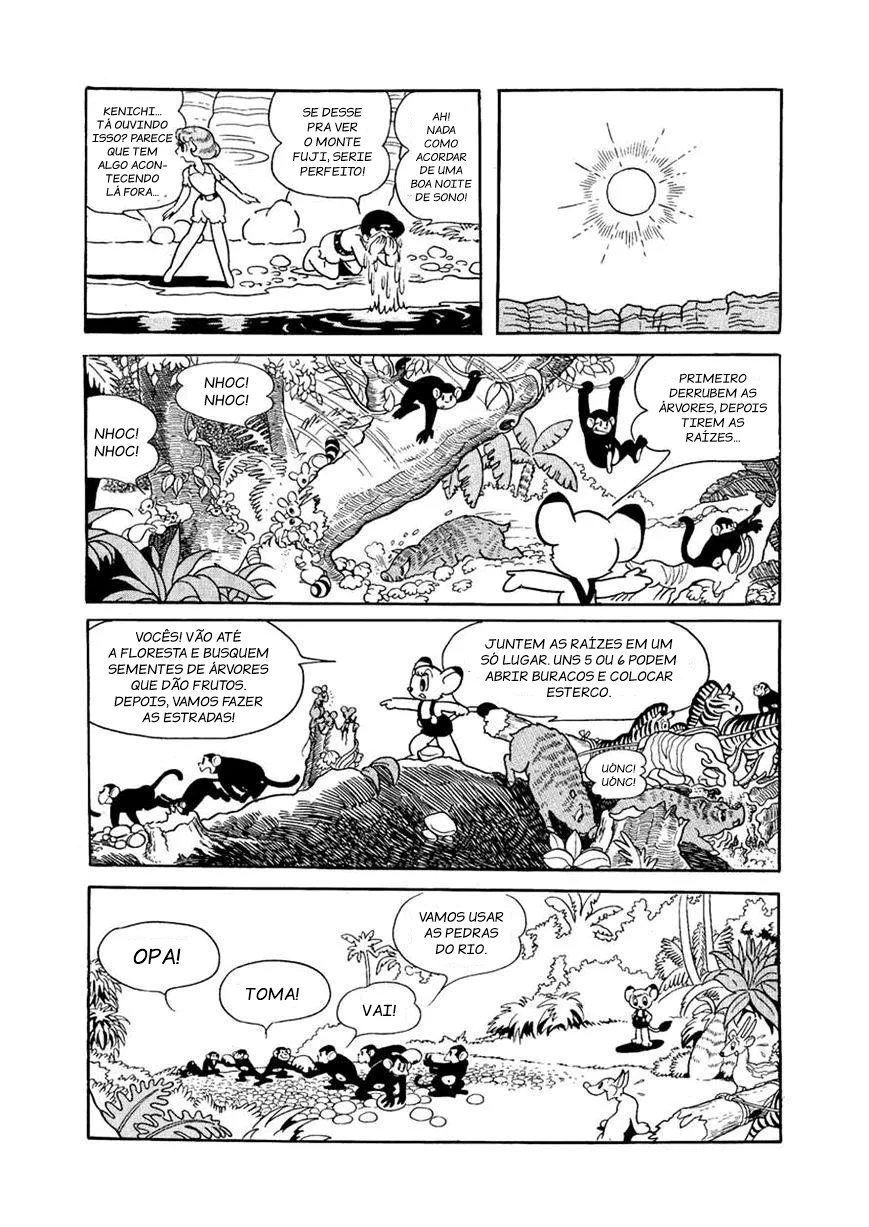 Kimba, o LeÃ£o Branco: Imperador da Selva capitulo 5 pagina 19