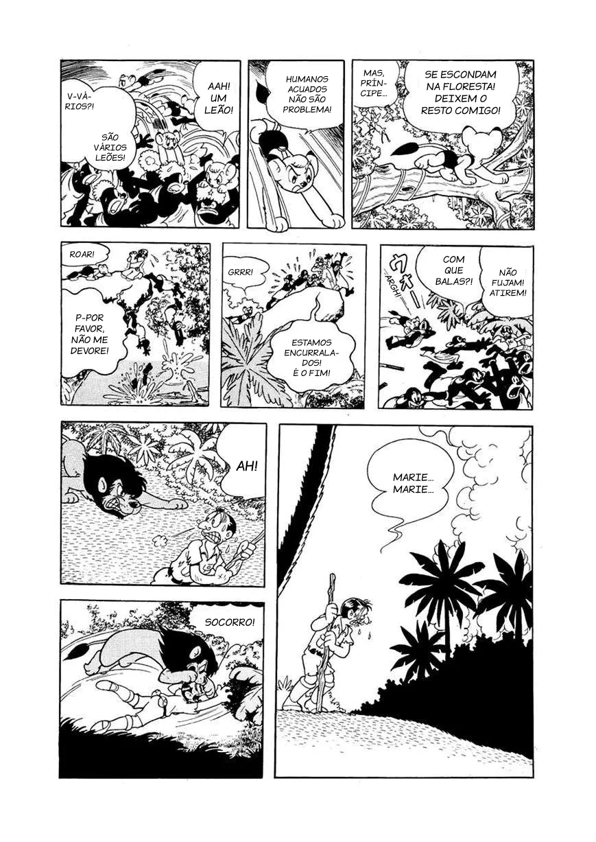 Kimba, o LeÃ£o Branco: Imperador da Selva capitulo 5 pagina 40