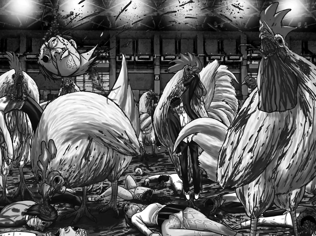 O Rei das Galinhas: O Orfanato AmeaÃ§ado capitulo 1 pagina 46