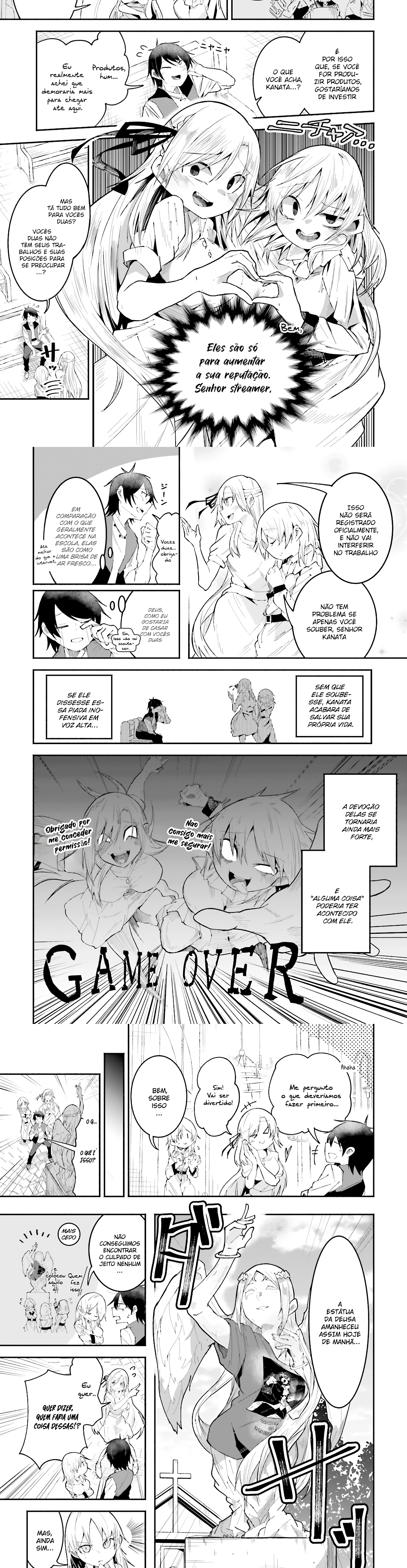 Isekai de Haishin Katsudou wo Shitara Tairyou no Yandere Shinja wo Umidashite Shimatta Ken capitulo 21 pagina 2
