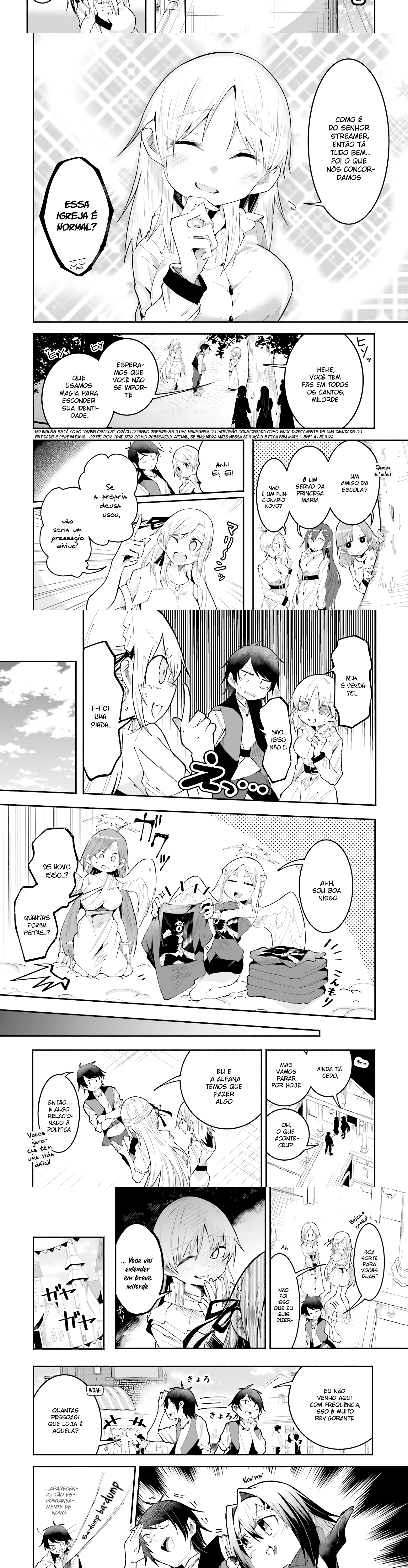 Isekai de Haishin Katsudou wo Shitara Tairyou no Yandere Shinja wo Umidashite Shimatta Ken capitulo 21 pagina 3