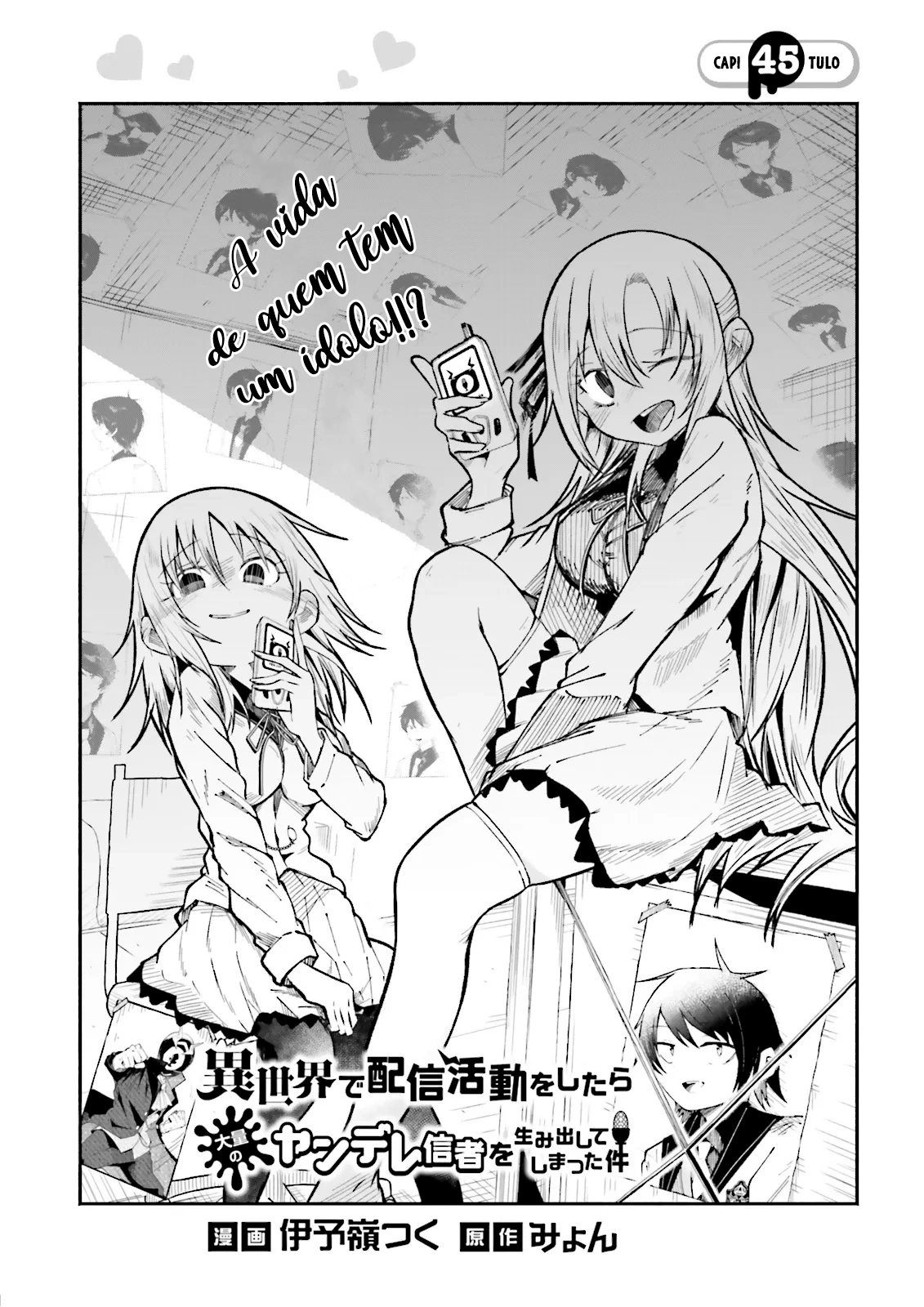 Isekai de Haishin Katsudou wo Shitara Tairyou no Yandere Shinja wo Umidashite Shimatta Ken capitulo 45 pagina 2