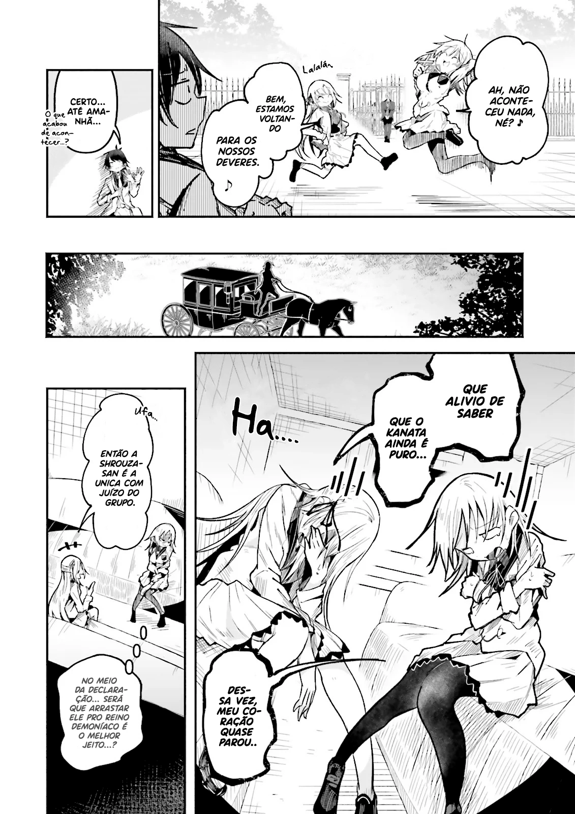 Isekai de Haishin Katsudou wo Shitara Tairyou no Yandere Shinja wo Umidashite Shimatta Ken capitulo 45 pagina 5
