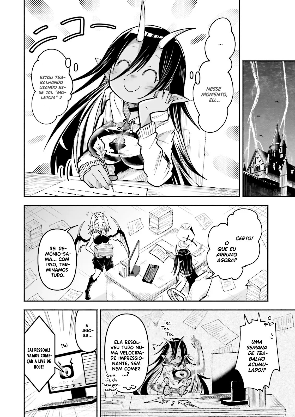 Isekai de Haishin Katsudou wo Shitara Tairyou no Yandere Shinja wo Umidashite Shimatta Ken capitulo 45 pagina 7