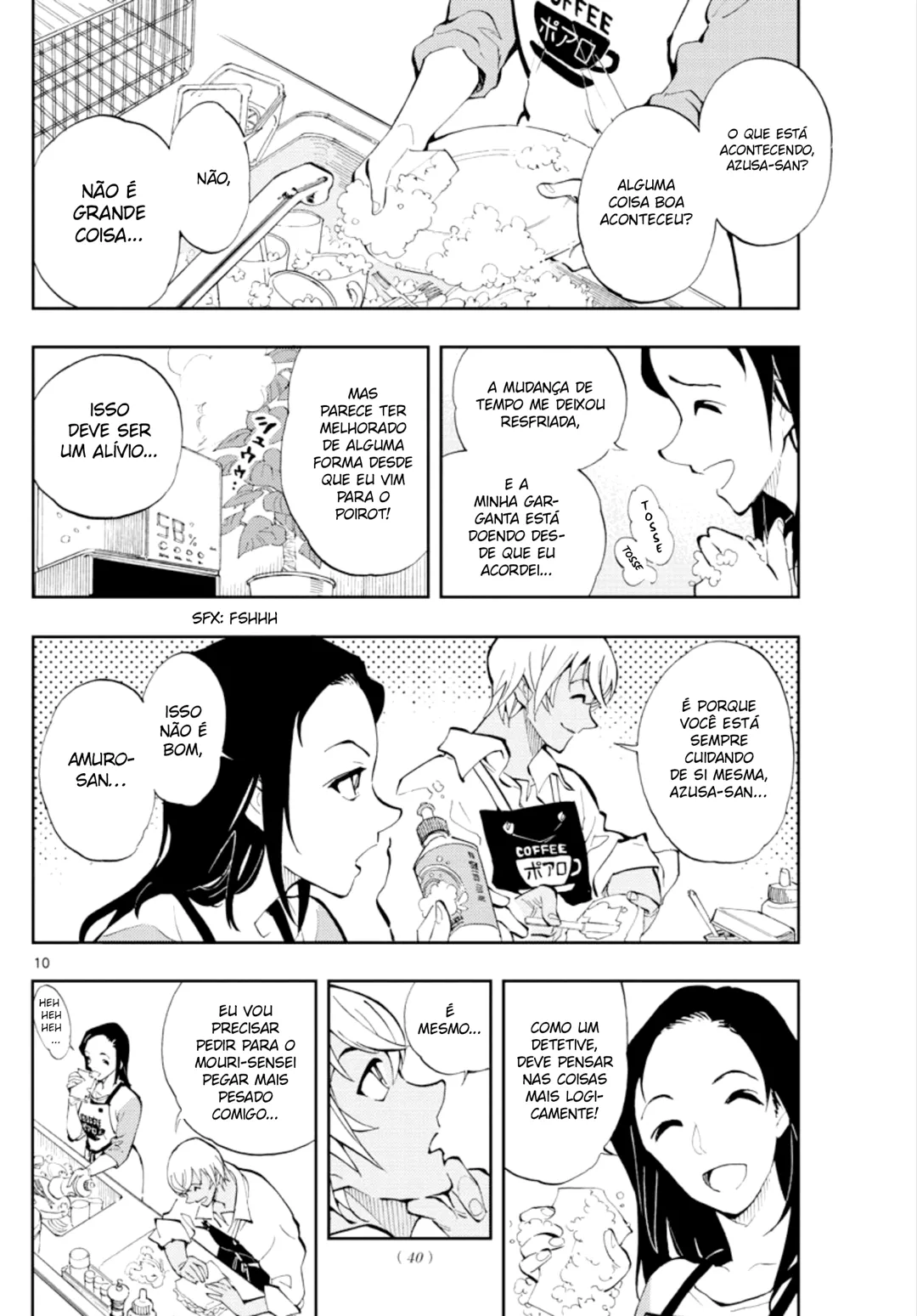Conan: O Detetive e o Tempo de ChÃ¡ capitulo 1 pagina 10
