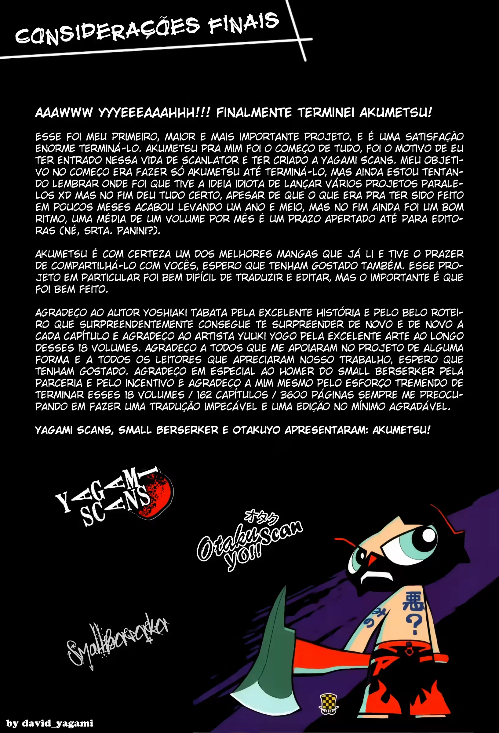Akumetsu: O Destruidor do Mal capitulo 162 pagina 22