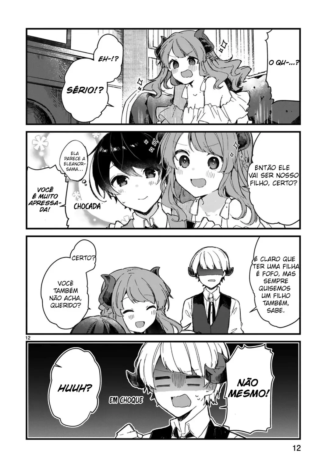Quero me Casar com o Rei DemÃ´nio capitulo 13 pagina 14