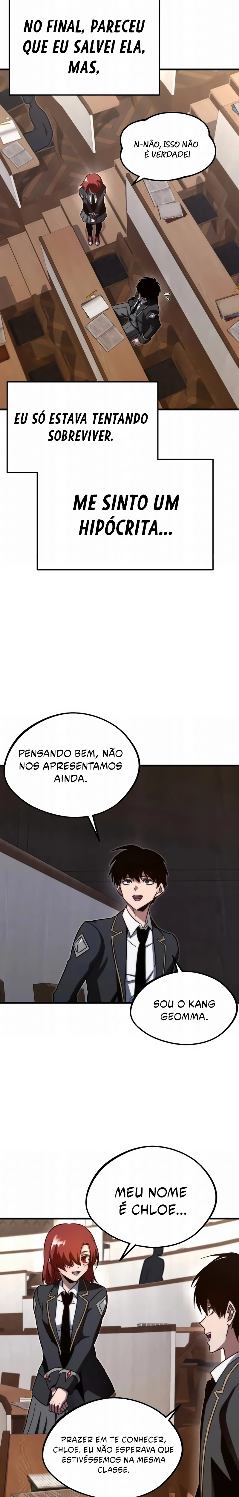 Eu Dominei a Academia Com uma Ãšnica Faca de Sashimi capitulo 4 pagina 22