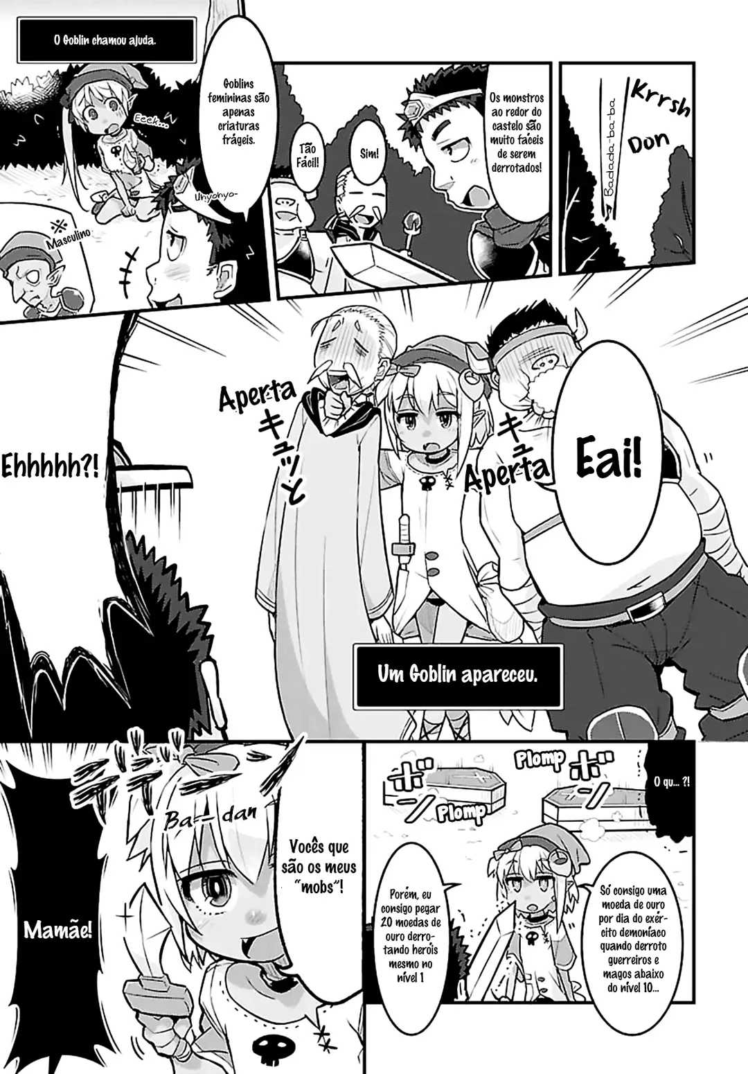A Goblinha JÃ¡ EstÃ¡ Muito Forte capitulo 1 pagina 3