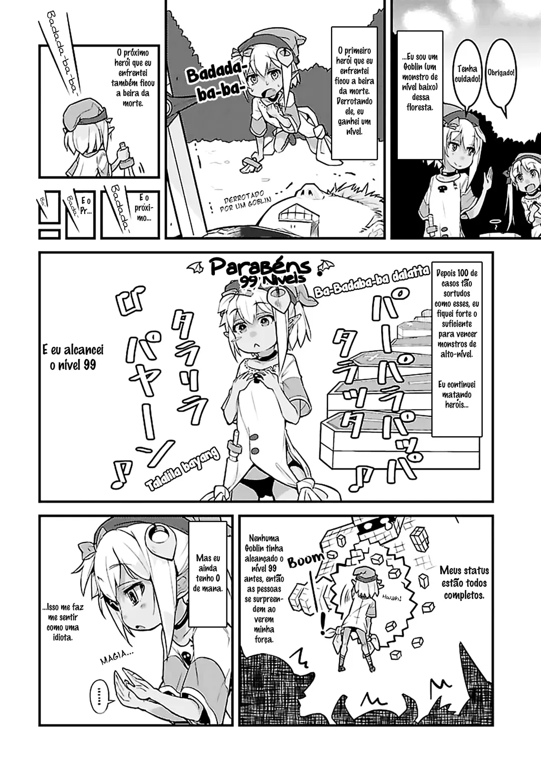 A Goblinha JÃ¡ EstÃ¡ Muito Forte capitulo 1 pagina 4