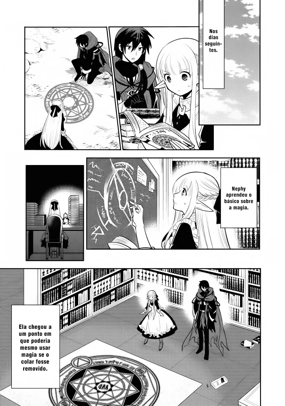 O Mago Malvado e a Elfa Escrava: Um Amor Implacável capitulo 8 pagina 24