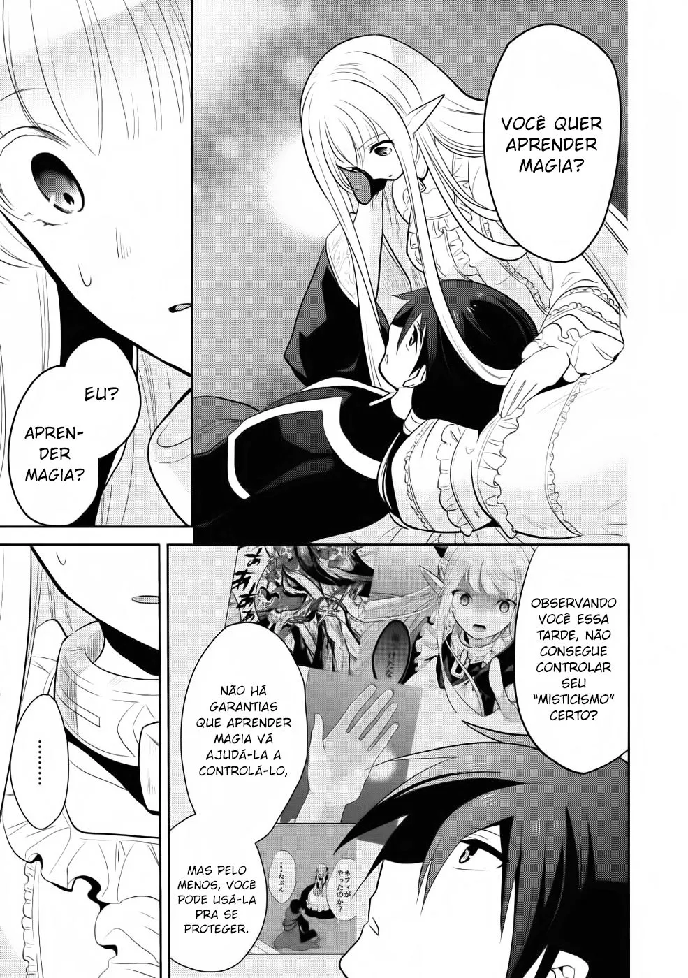 O Mago Malvado e a Elfa Escrava: Um Amor Implacável capitulo 8 pagina 8