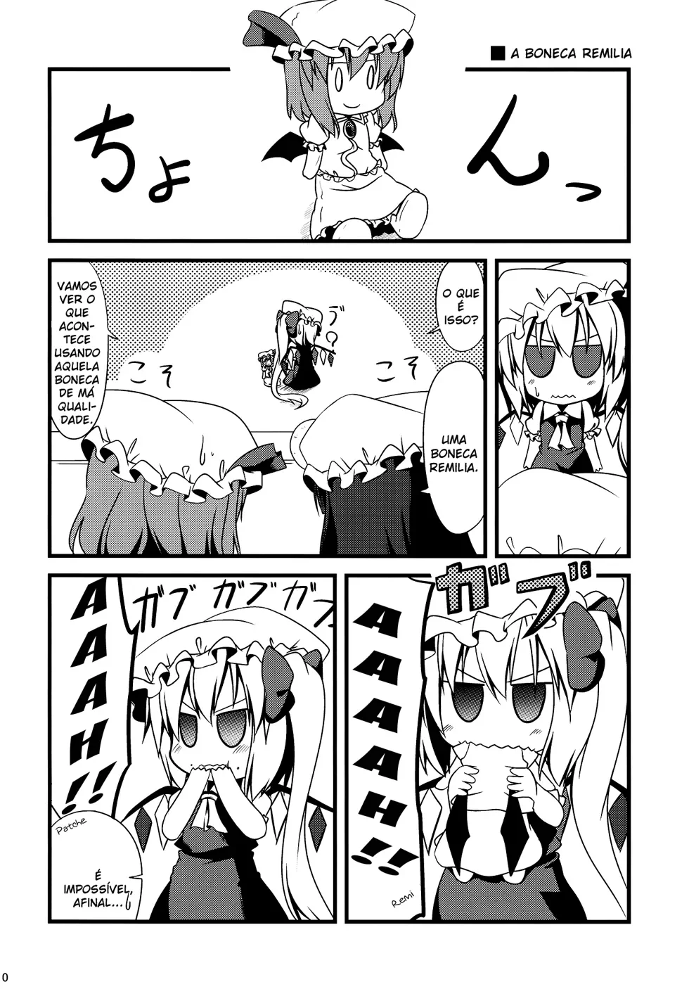 Flandre Chibi: A Queridinha da MansÃ£o Scarlet capitulo 1 pagina 11