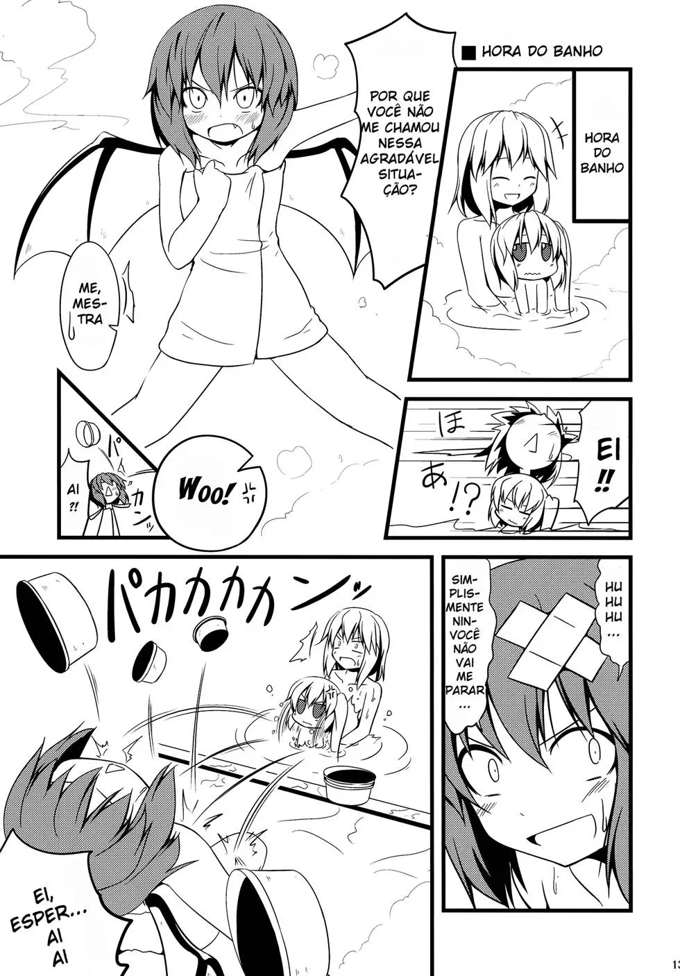 Flandre Chibi: A Queridinha da MansÃ£o Scarlet capitulo 1 pagina 14