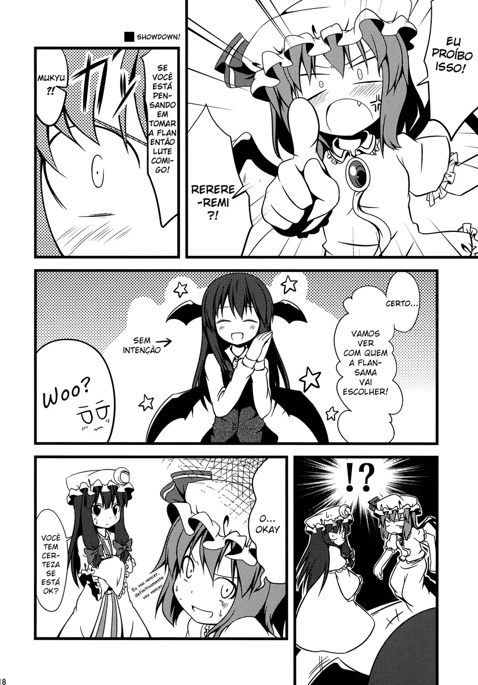 Flandre Chibi: A Queridinha da MansÃ£o Scarlet capitulo 1 pagina 19