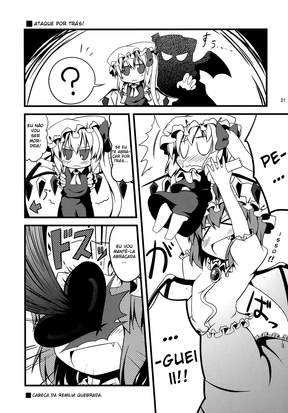 Flandre Chibi: A Queridinha da MansÃ£o Scarlet capitulo 1 pagina 22