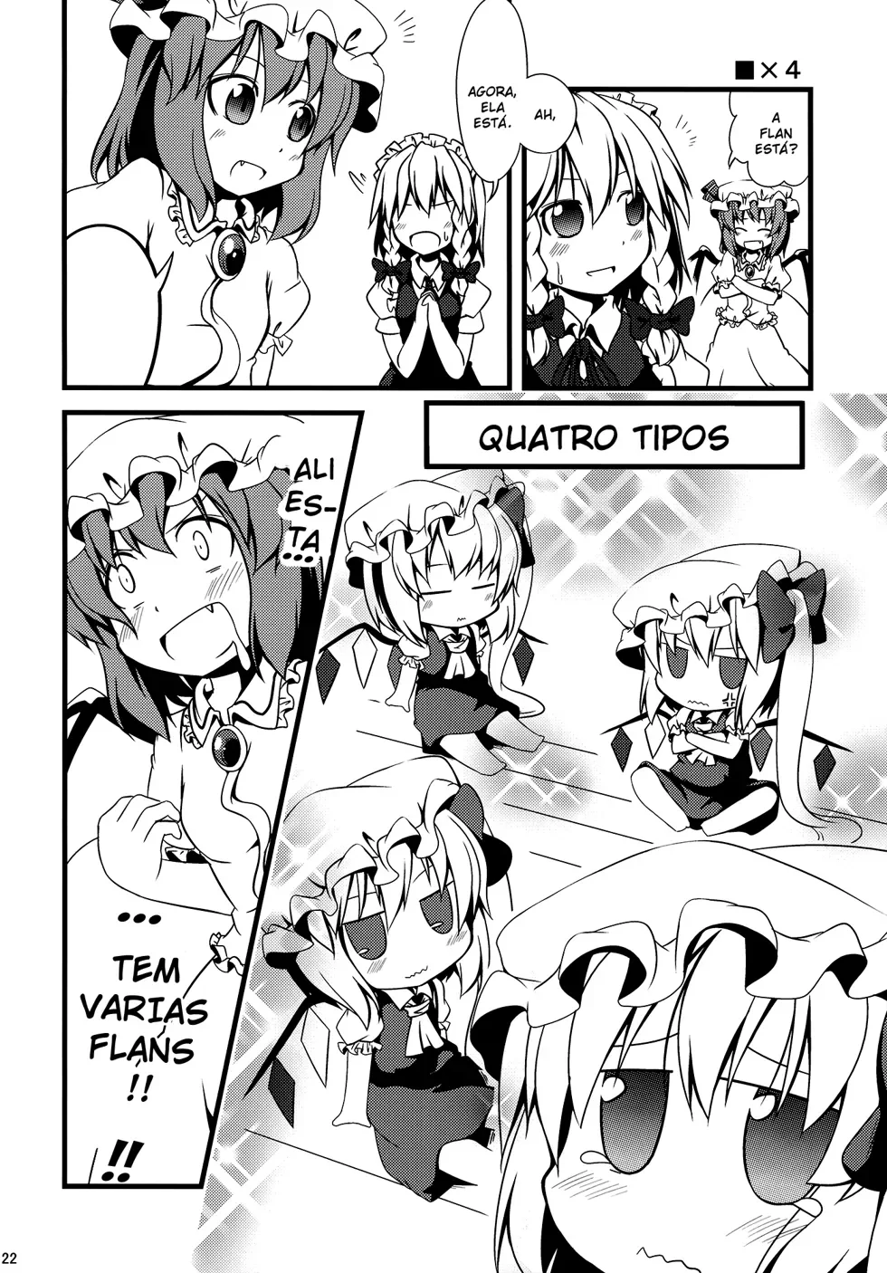 Flandre Chibi: A Queridinha da MansÃ£o Scarlet capitulo 1 pagina 23