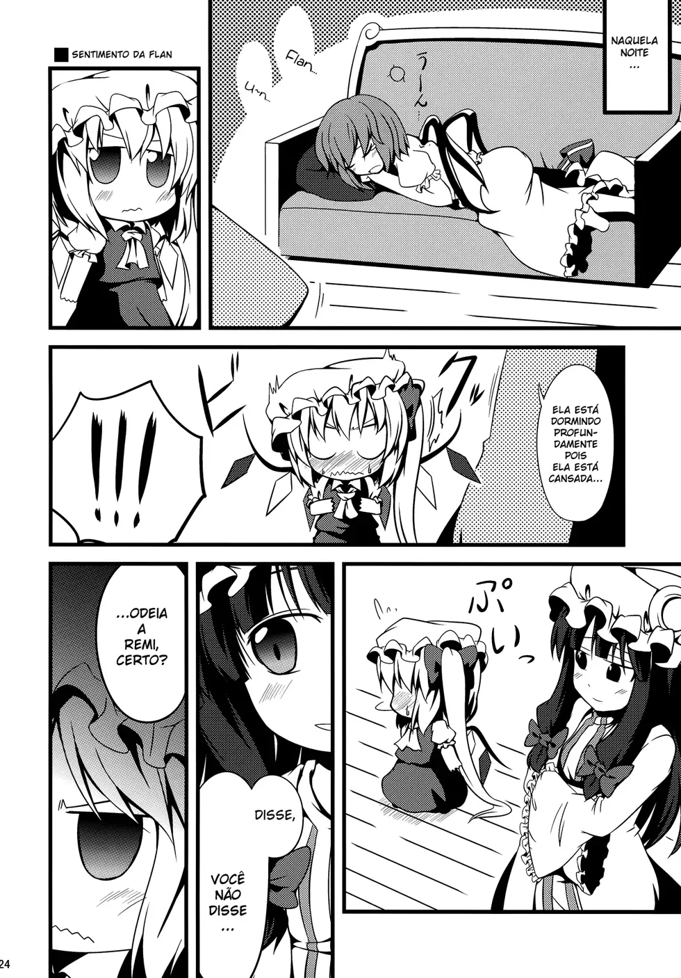Flandre Chibi: A Queridinha da MansÃ£o Scarlet capitulo 1 pagina 25