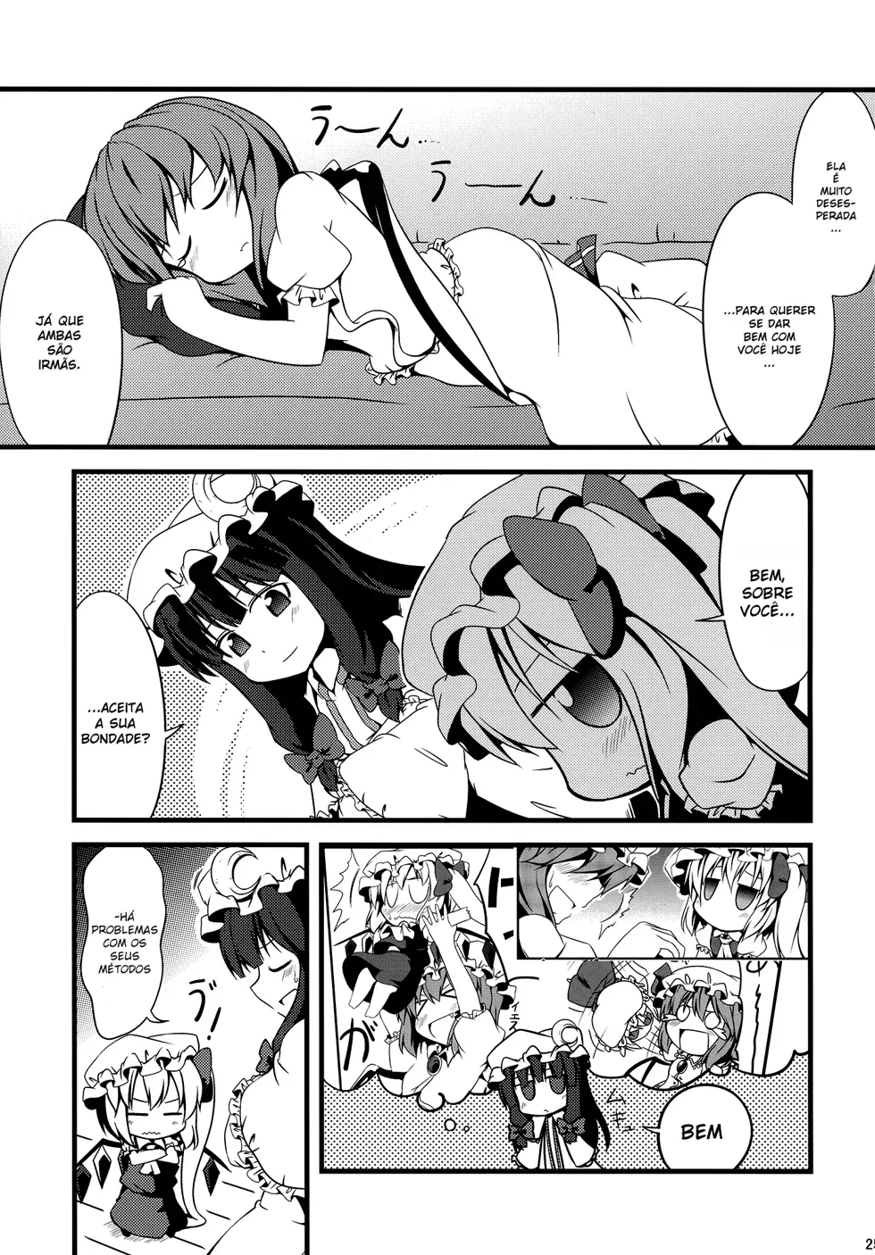 Flandre Chibi: A Queridinha da MansÃ£o Scarlet capitulo 1 pagina 26