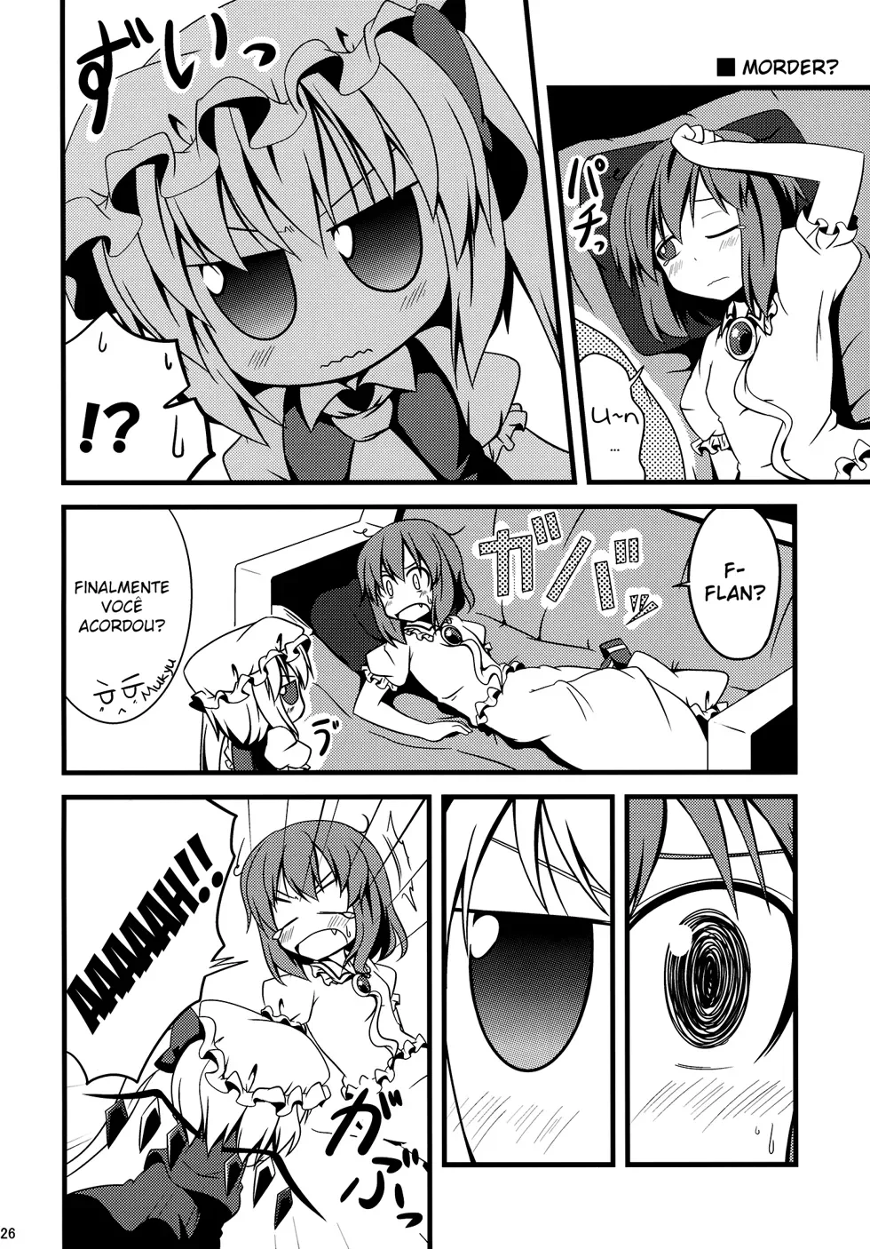 Flandre Chibi: A Queridinha da MansÃ£o Scarlet capitulo 1 pagina 27