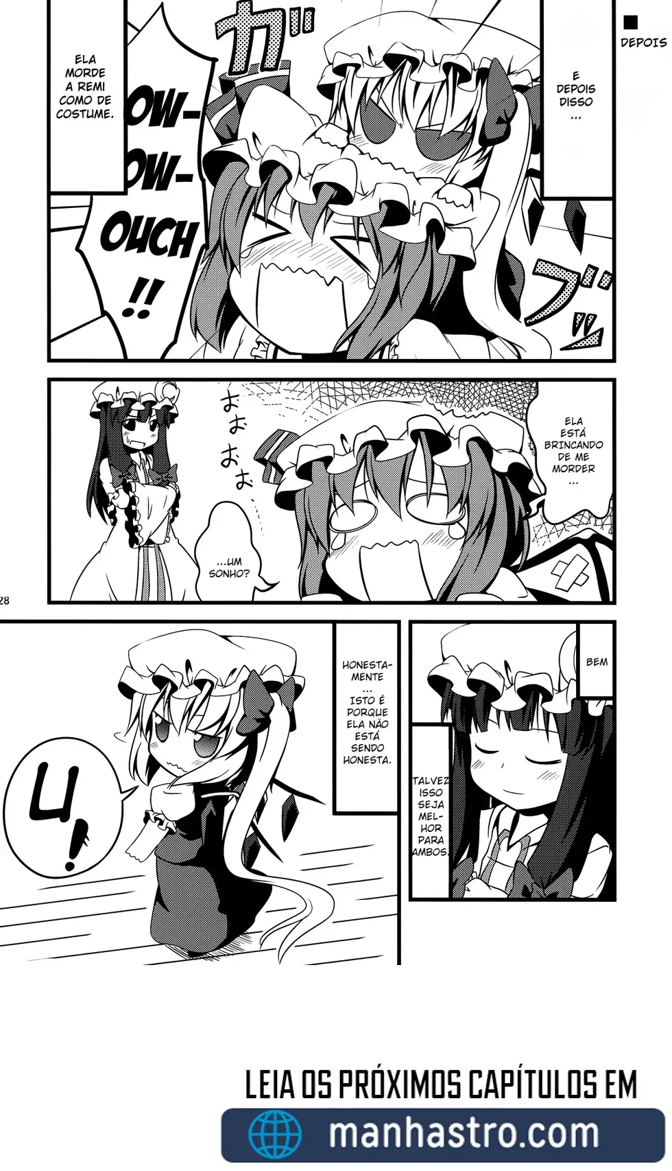 Flandre Chibi: A Queridinha da MansÃ£o Scarlet capitulo 1 pagina 29