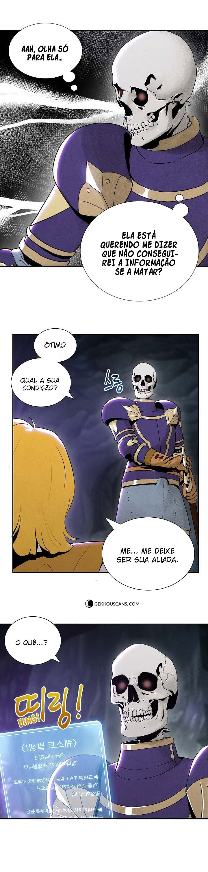 O soldado esqueleto não pôde proteger a masmorra capitulo 7 pagina 6