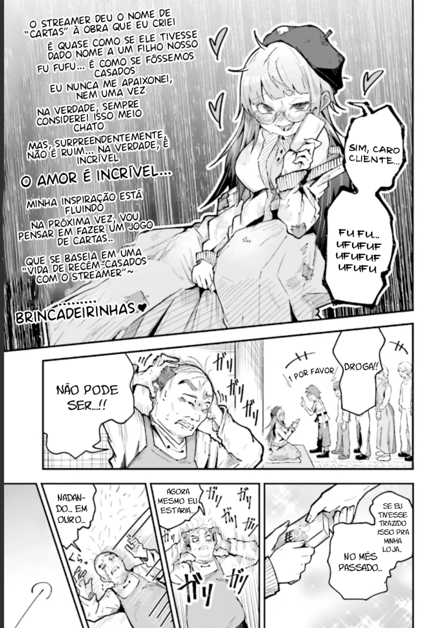 Isekai de Haishin Katsudou wo Shitara Tairyou no Yandere Shinja wo Umidashite Shimatta Ken capitulo 47 pagina 13