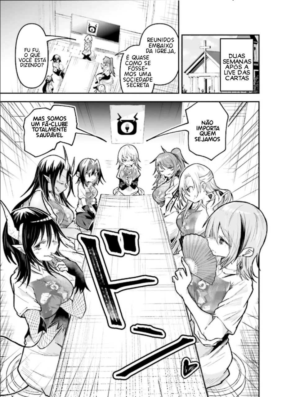 Isekai de Haishin Katsudou wo Shitara Tairyou no Yandere Shinja wo Umidashite Shimatta Ken capitulo 47 pagina 15