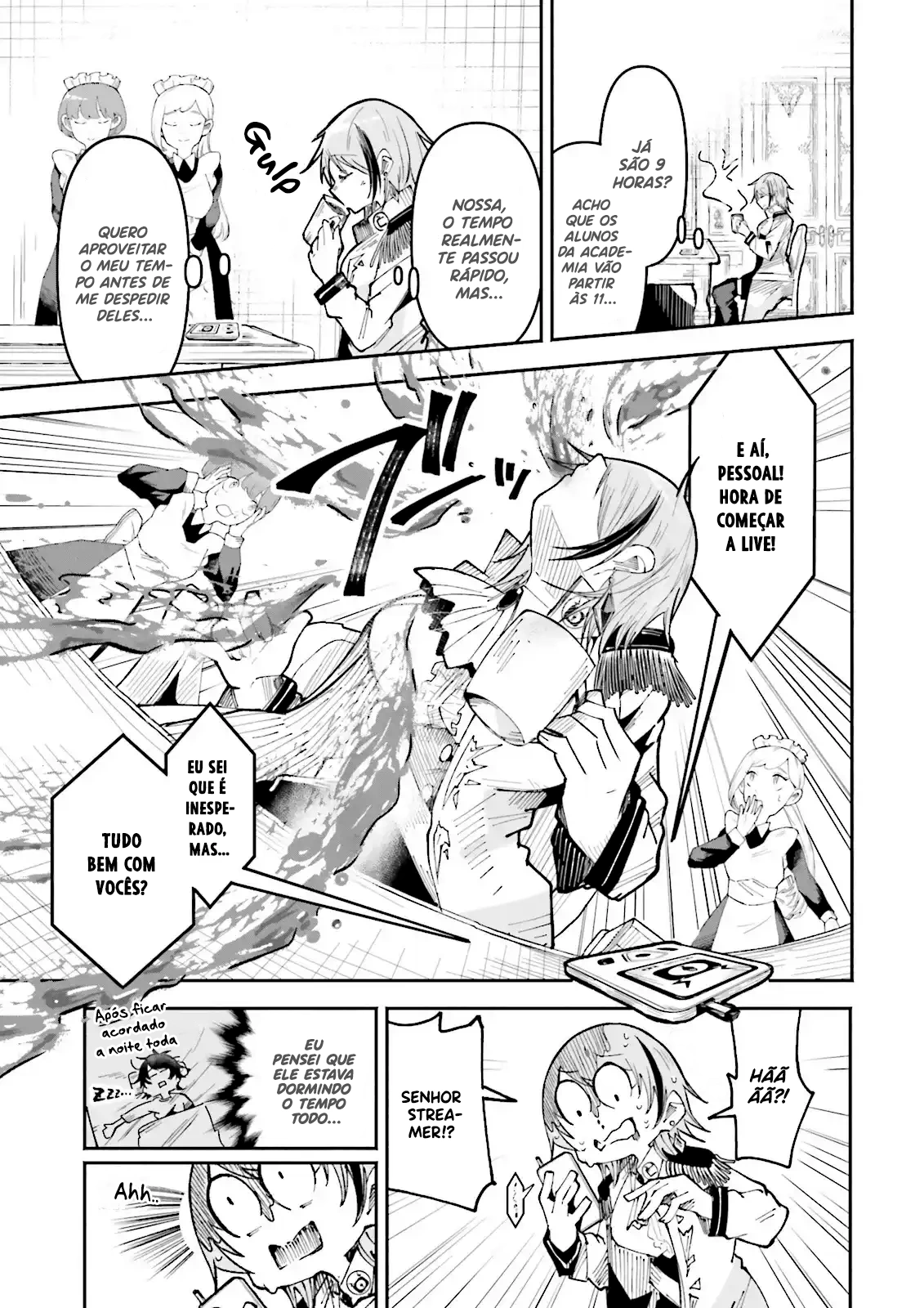 Isekai de Haishin Katsudou wo Shitara Tairyou no Yandere Shinja wo Umidashite Shimatta Ken capitulo 38 pagina 12