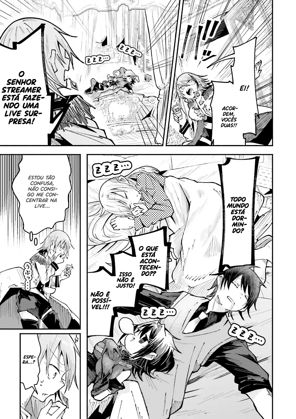 Isekai de Haishin Katsudou wo Shitara Tairyou no Yandere Shinja wo Umidashite Shimatta Ken capitulo 38 pagina 14
