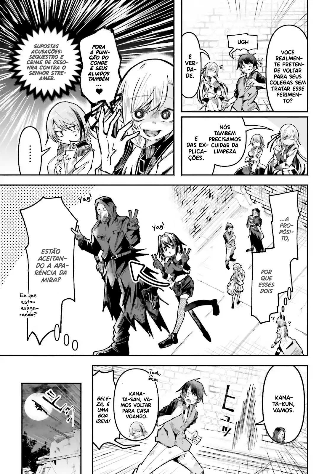 Isekai de Haishin Katsudou wo Shitara Tairyou no Yandere Shinja wo Umidashite Shimatta Ken capitulo 38 pagina 6