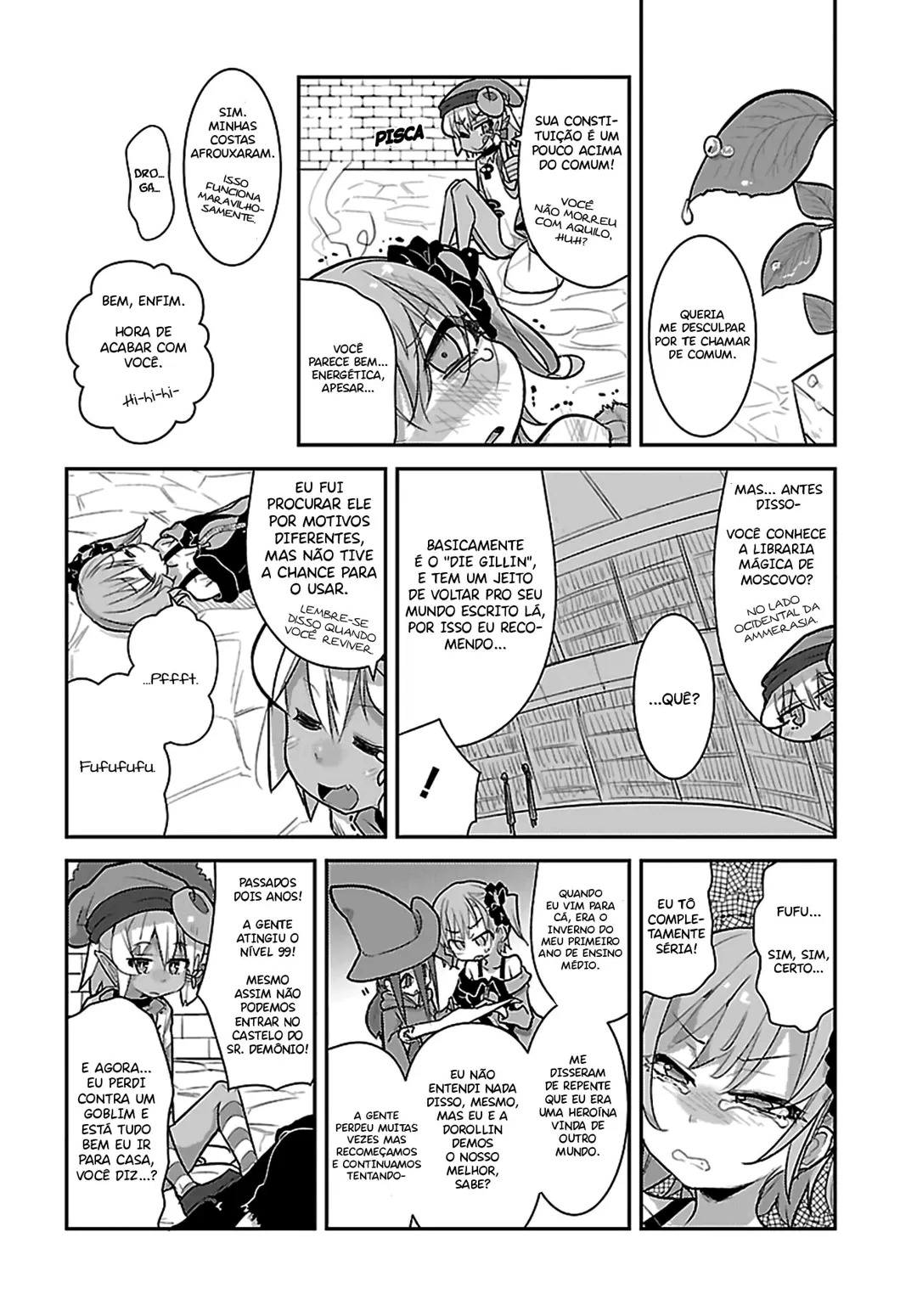 A Goblinha JÃ¡ EstÃ¡ Muito Forte capitulo 16 pagina 12